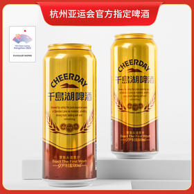 9°P千岛湖啤酒金版500ml*12听