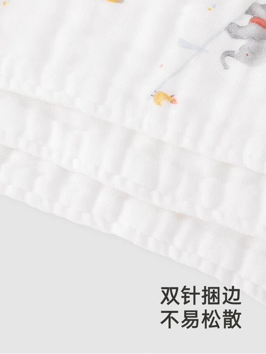 英氏童趣游乐场宝宝手帕手巾口水巾纯棉亲肤新款YMJSJ0Q666A 商品图3
