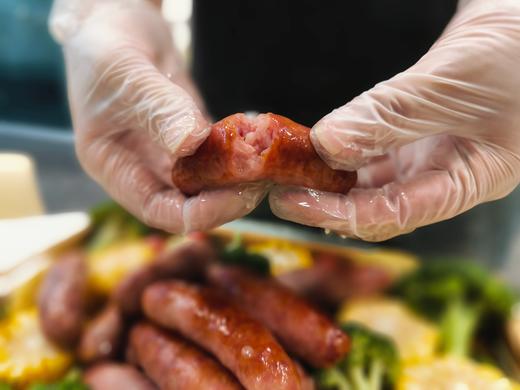 【88元到手24根】无抗黑猪肉烤肠 ≥95%黑猪肉含量 商品图4