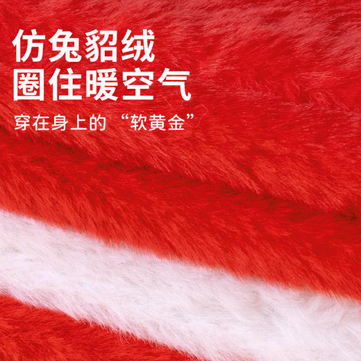 新年儿童围巾新年龙冬季婴幼儿围脖加厚保暖中国风男女童脖套喜庆 商品图2