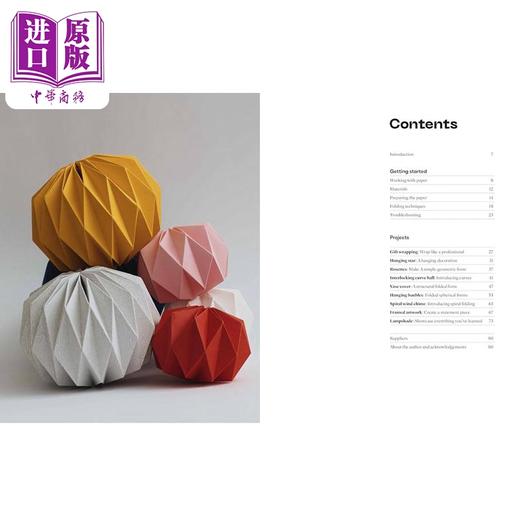 【中商原版】Paper Folding Learn In A Weekend 进口艺术 初学者折纸指南 "周末学习 "系列 商品图1