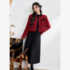 西遇法式千金洋气红色套装女早春赫本风黑色长裙小香风两件套M0043161/V0044180 商品缩略图1