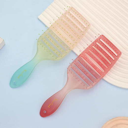 馨宜优品渐变蓬松干湿顺发梳（240650） 商品图1