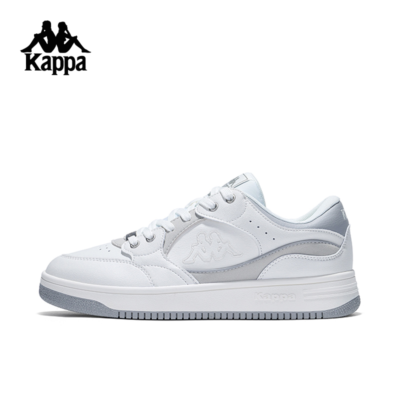 Kappa卡帕板鞋男款2024新款潮流休闲鞋秋季情侣鞋子百搭小白鞋女K0EZ5CC17