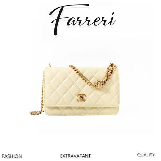 香奶奶 23S春夏新款 4色山茶花woc 商品图0