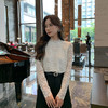 奢姿大码女装2025秋季气质半高领蕾丝打底衫胖妹妹时尚穿搭套装9943153527 商品缩略图0