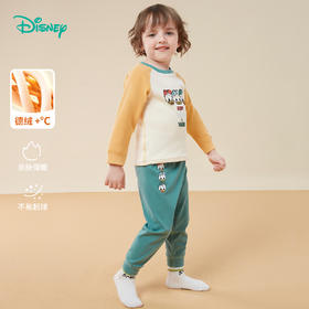 【迪士尼正品家居服】春秋长袖套头家居套装