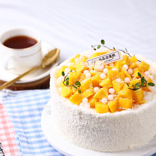 椰奶冻芒果千层蛋糕，享受热带水果的清新口感，让味蕾在夏日里狂欢【惠州】 商品图2