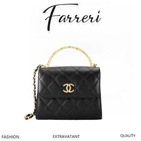 香奶奶   23B珍珠手柄miniKelly 黑色现货