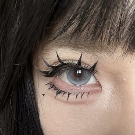 pfgirlcon半年抛美瞳 夜极光灰 14.2mm