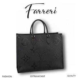 3尺寸！驴家   Onthego Tote包全皮托特包 黑