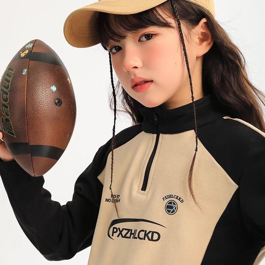 【7天发货】2025春季新品龙之涵 亲子款“即刻运动”系列轻氧速吸棒球衫 24年秋季新款加绒长袖衫 婴幼儿A类标准 商品图9