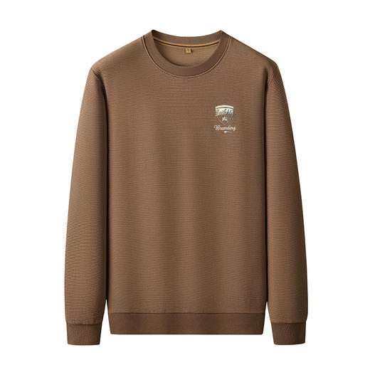 【新款DDP】大依优型大码卫衣长袖休闲加肥加大男士胖子大码内搭上衣打底显瘦 商品图0