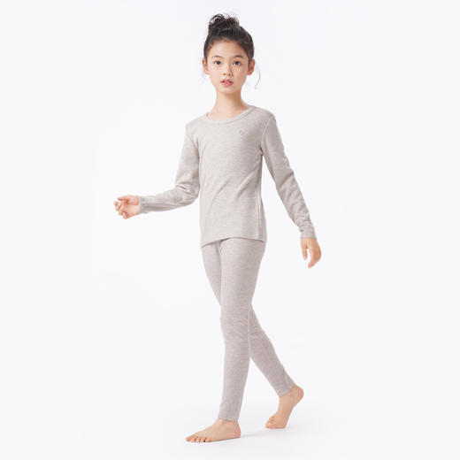 都市丽人眯雅佳保暖衣舒暖套装轻羽绒中厚童装儿童保暖衣套装JWT9A6 商品图2