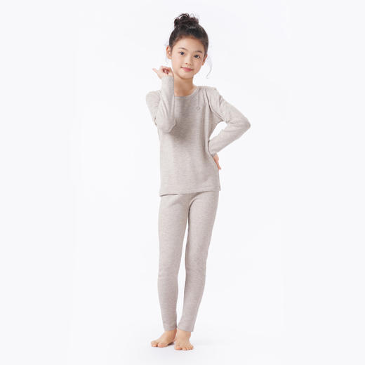 都市丽人眯雅佳保暖衣舒暖套装轻羽绒中厚童装儿童保暖衣套装JWT9A6 商品图1