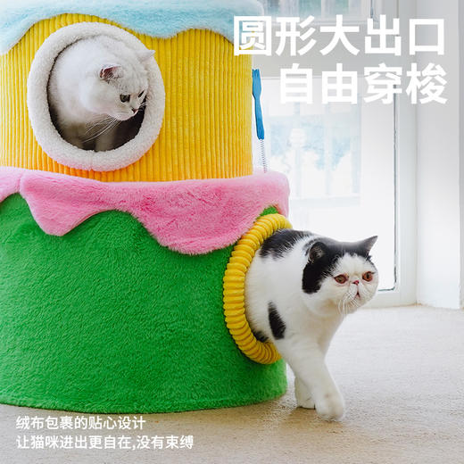 zeze奶油三层蛋糕爬架-B（包邮） 商品图4