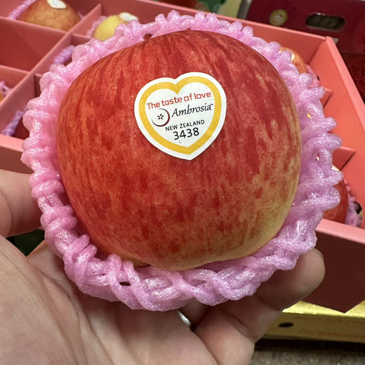 【新西兰Ambrosia水蜜桃苹果礼盒】一颗苹果自带水蜜桃清香 脆脆甜甜 颜值在线 商品图1