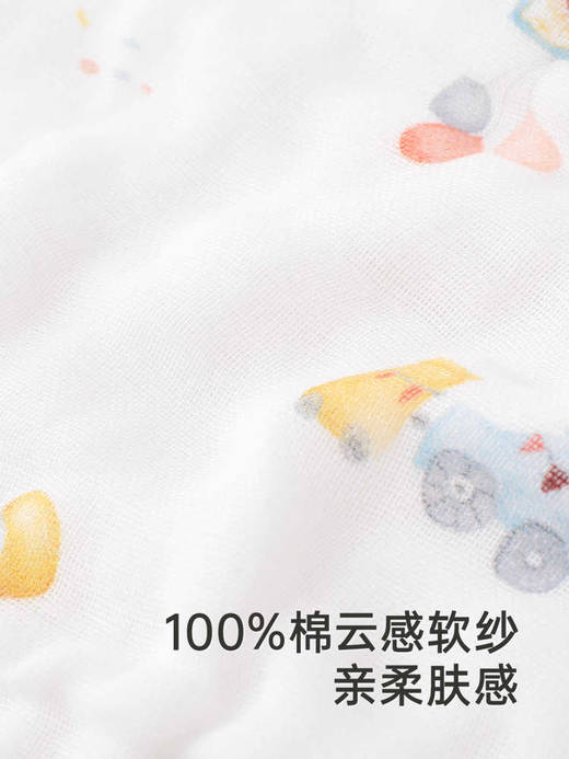 英氏婴儿三角巾纯棉抗菌宝宝口水巾3条装2024新款YLSBJ0Q667A 商品图1