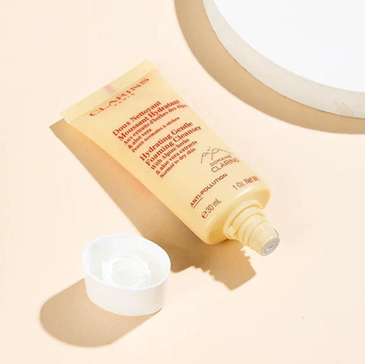 【专柜小样】法国 Clarins娇韵诗 棉花籽轻柔洗面奶 30ml 商品图4