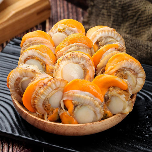 弹指鲜生山东扇贝肉500g*3袋 商品图1