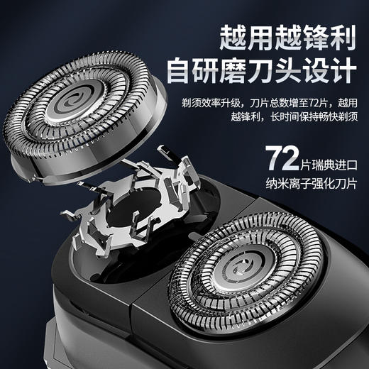 【精选】莎蒂便携式迷你电动剃须刀（两色可选） 商品图1