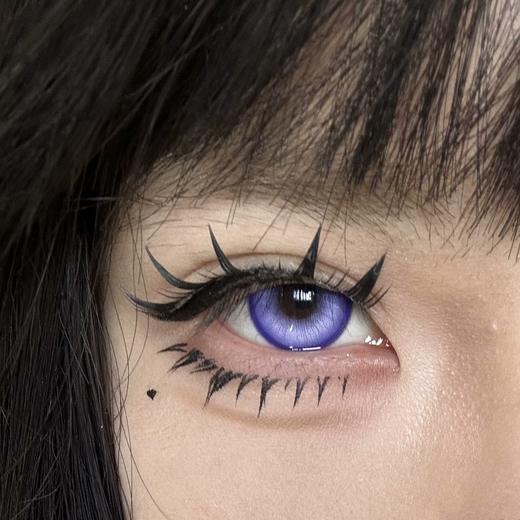 pfgirlcon半年抛美瞳 初音紫 14.5mm 商品图0