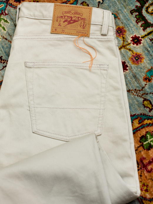 Fortela 米绿色牛仔裤 商品图2