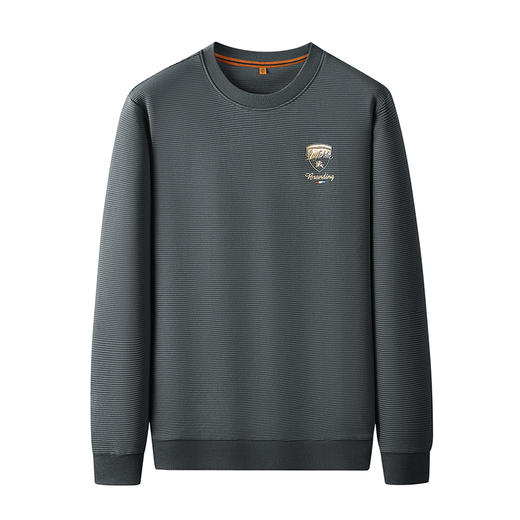 【新款DDP】大依优型大码卫衣长袖休闲加肥加大男士胖子大码内搭上衣打底显瘦 商品图6