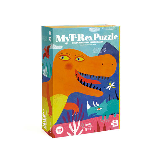 Londji 我的大恐龙朋友 拼图 适合年龄3岁+ 西班牙玩具 PZ336U 商品图0