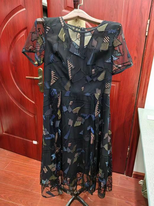 窃蓝色连衣裙HJ2S51 商品图0