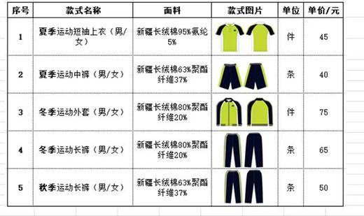 东莞市厚街镇三屯小学校服男女装 商品图0