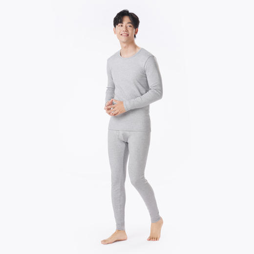 都市丽人都市锋尚保暖衣舒暖套装舒绒棉中厚男士保暖衣舒绒套装FWT9A7 商品图2