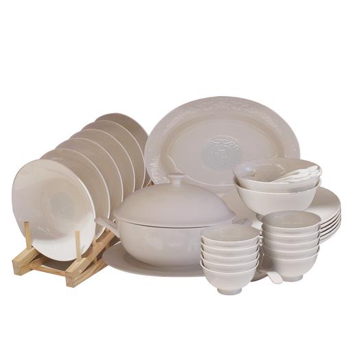 葡萄福10人40头骨瓷餐具 商品图0