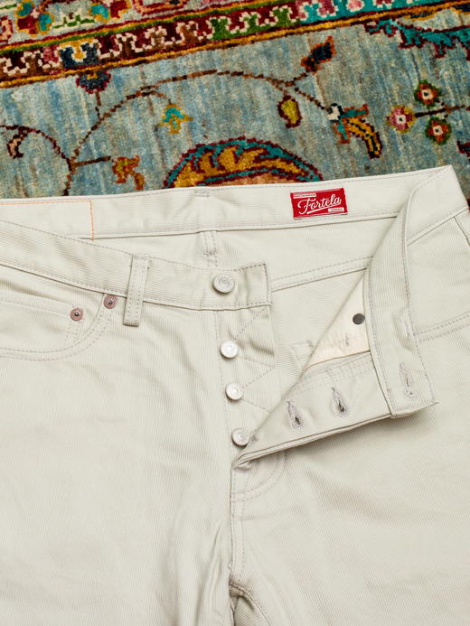 Fortela 米绿色牛仔裤 商品图4