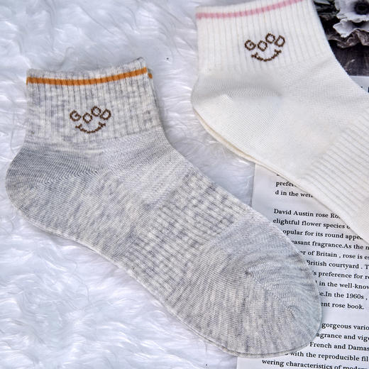 女【2双装 6双6折】丨女士春夏秋四季棉袜短筒袜子网面运动款袜子女袜【2412101】 商品图0