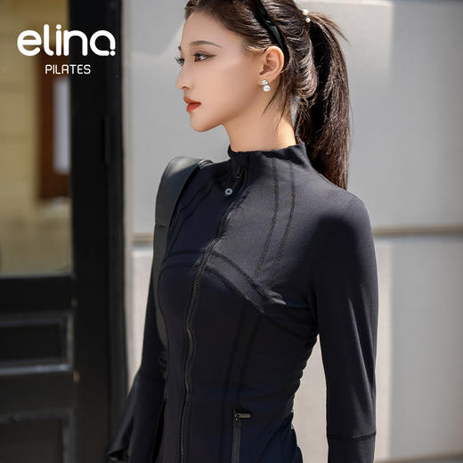 elina一恋瑜伽普拉提健身运动外套EMM620 商品图3