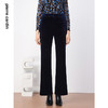 皮尔卡丹女装裤西装裤蓝色丝绒好打理日常通勤直筒裤P3320T3998N0
 商品缩略图0