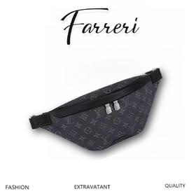 2尺寸！·驴家   腰包 黑花 腰包 大号M44336