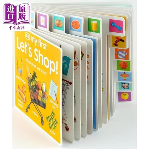 预售 【中商原版】My First系列 DK启蒙6册 儿童低幼亲子启蒙绘本 早教幼教认知读物 纸板书 英文原版 0-5岁 商品图1
