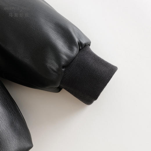 马克珍妮男童潮酷赛车风皮衣外套儿童飞行夹克棉衣秋冬新款241026 商品图4