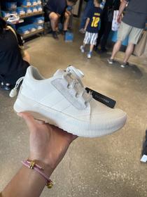 SOREL/冰熊 女士防泼水绒面革织物拼接系带圆头抓地运动休闲鞋