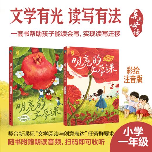 【附赠上册学习单】明亮的文学课 商品图0