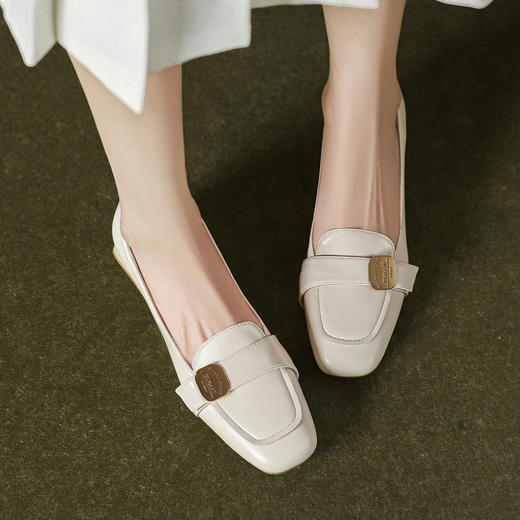 品质好货 | 索菲娅2024春秋乐福鞋时尚厚底气质高级感女鞋 SF32115707 商品图8