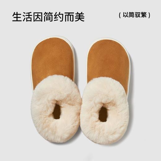 【官方直发】朴西奶酪卷麂皮绒情侣户外雪地靴女包跟冬季厚底加绒保暖靴子棉鞋 商品图1