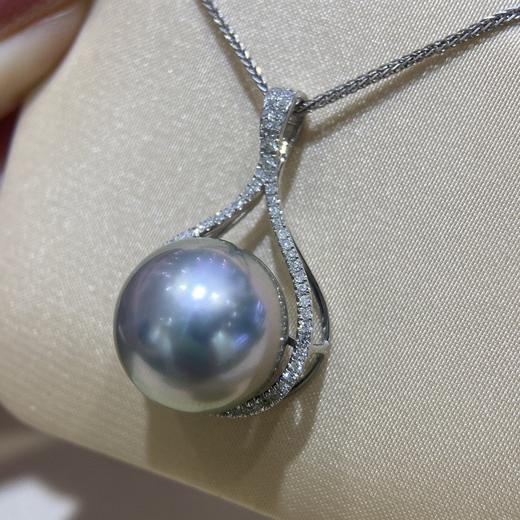 12.8mm大溪地吊坠 商品图2