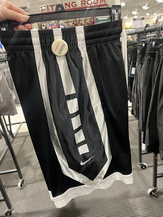 NIKE/耐克 男士网面透气拼色小标系带松紧腰休闲运动短裤 商品图1