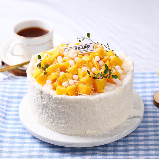 椰奶冻芒果千层蛋糕，享受热带水果的清新口感，让味蕾在夏日里狂欢【惠州】 商品图1