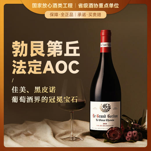 【勃艮第山丘AOC】 歌桐庄园干红葡萄酒 法国原装进口 13%vol 商品图0