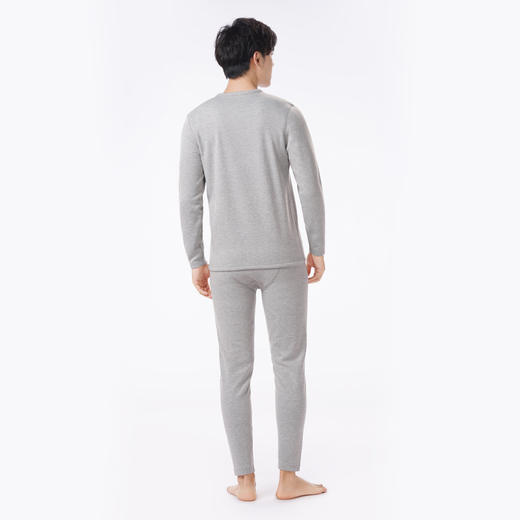 都市丽人都市锋尚保暖衣强暖套装不倒绒厚男士保暖衣套装FWTBA1 商品图3