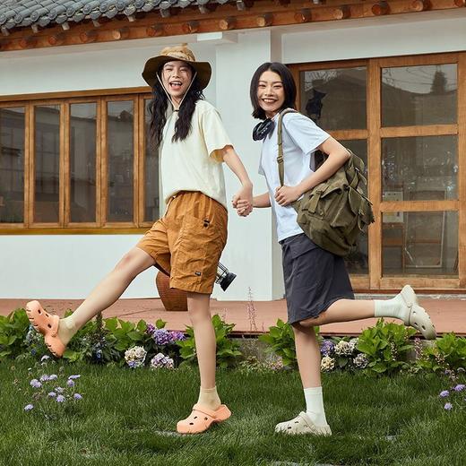 朴西星际洞洞鞋女款夏季增高包头休闲海边沙滩鞋厚底防滑凉鞋拖鞋 商品图4